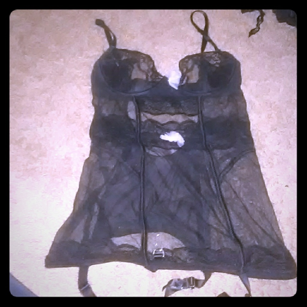 Black lingerie